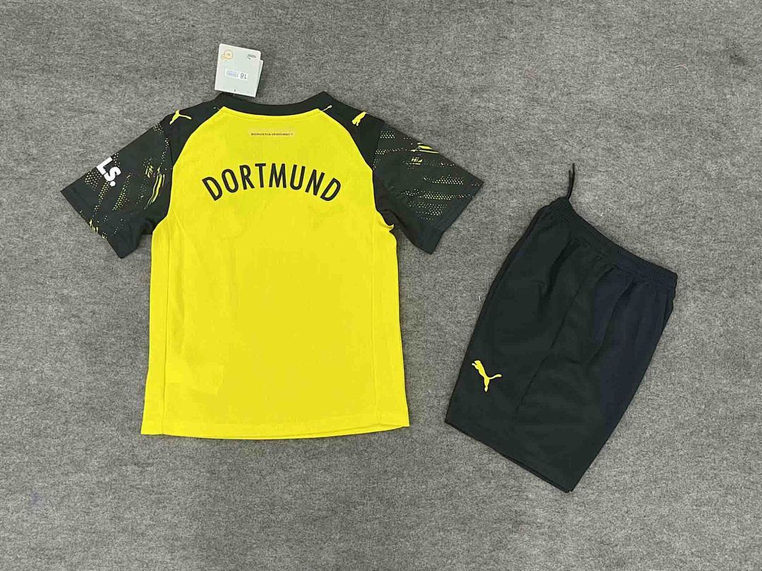 Camisola Borussia Dortmund Infantil Home 2025/26 2