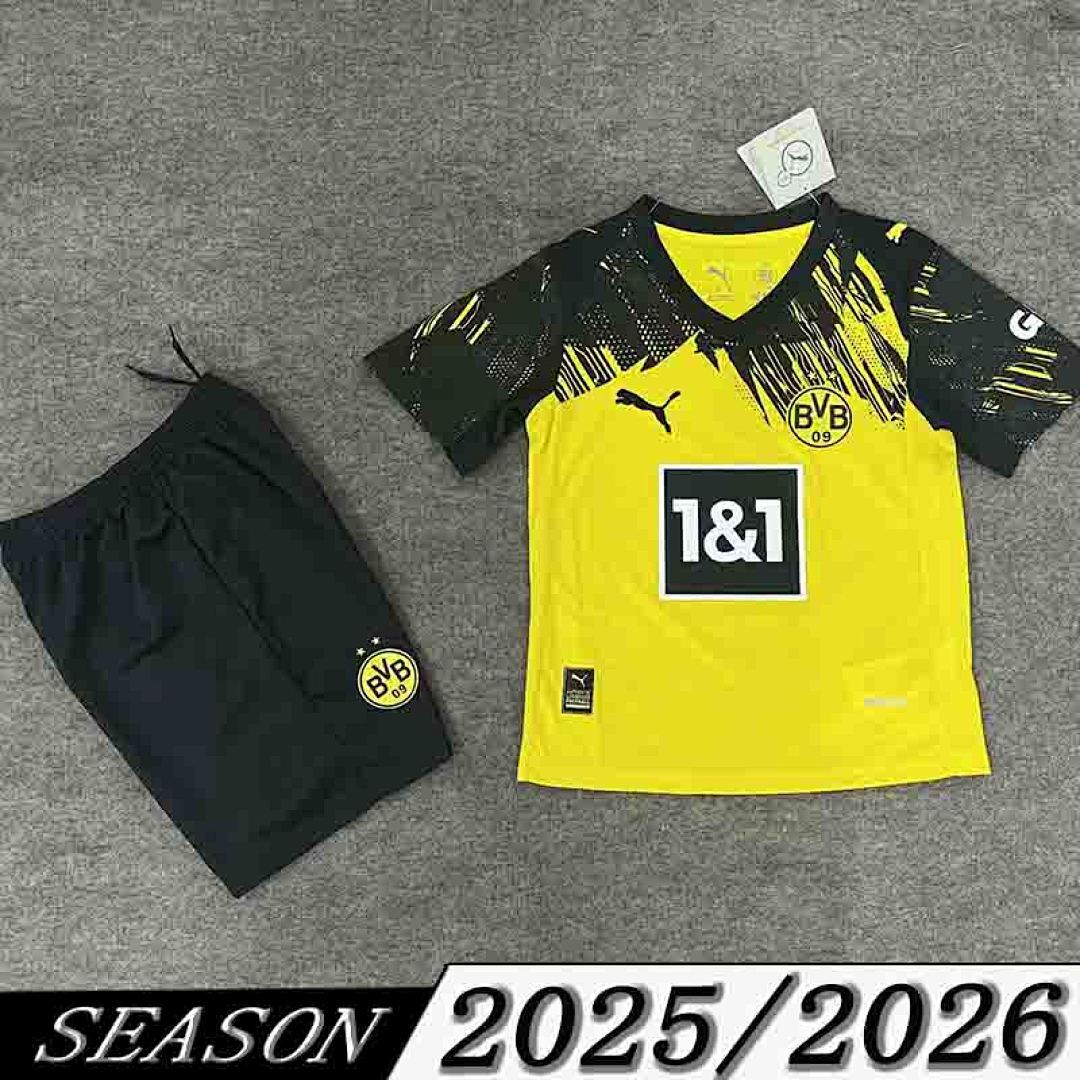 Camisola Borussia Dortmund Infantil Home 2025/26 1