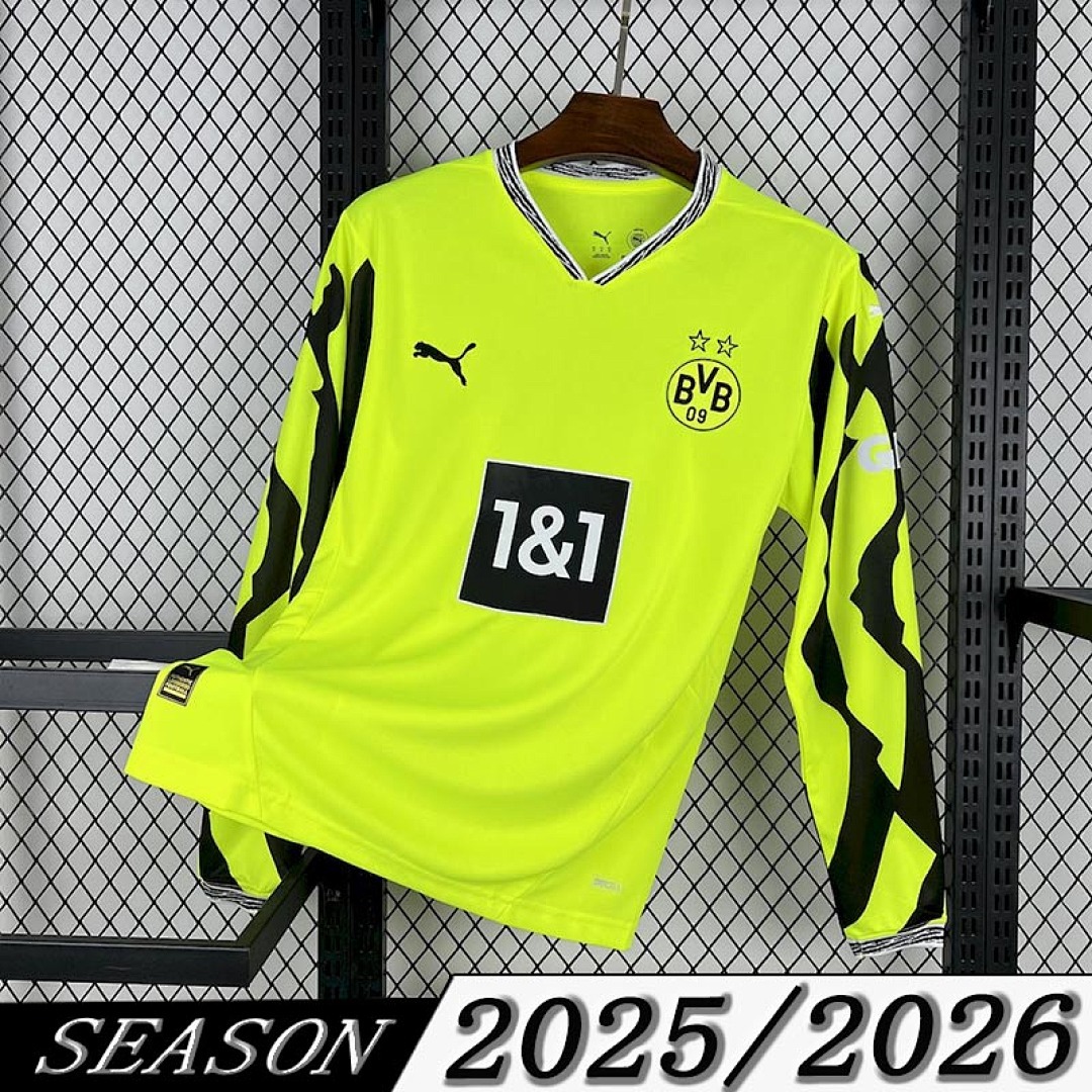 Camisa Borussia Dortmund Manga Longa Edição Especial 2025/26 1