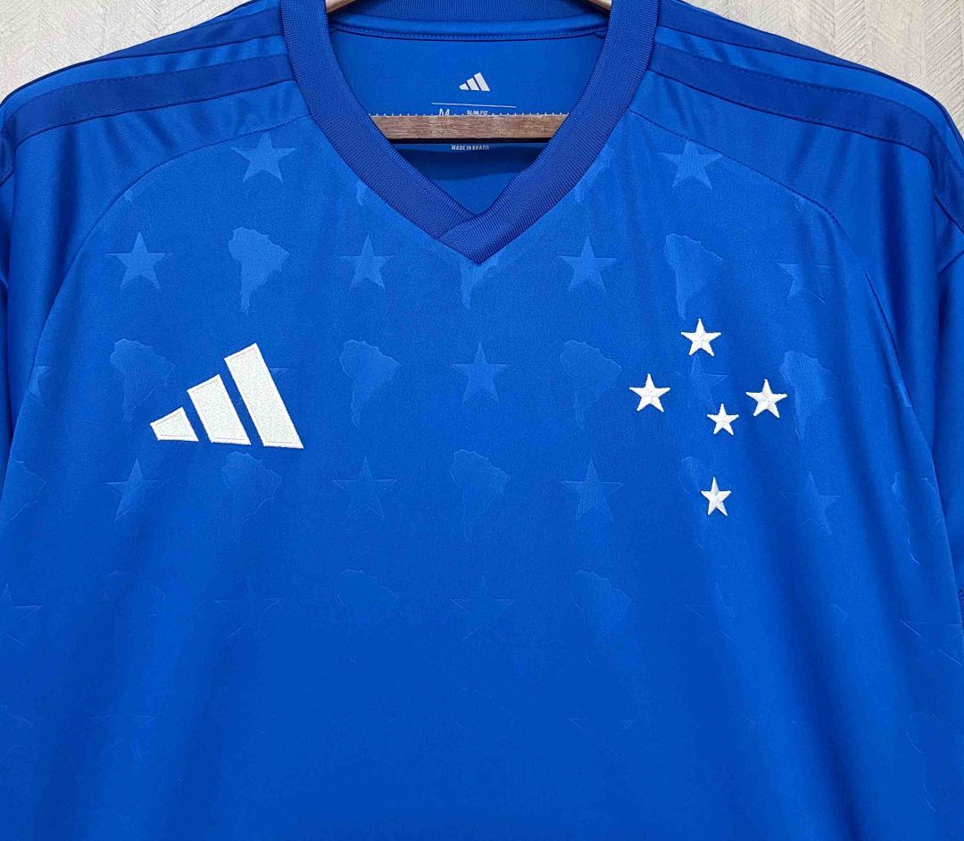 Camisa Cruzeiro Home 2025/26 Manga Longa 7