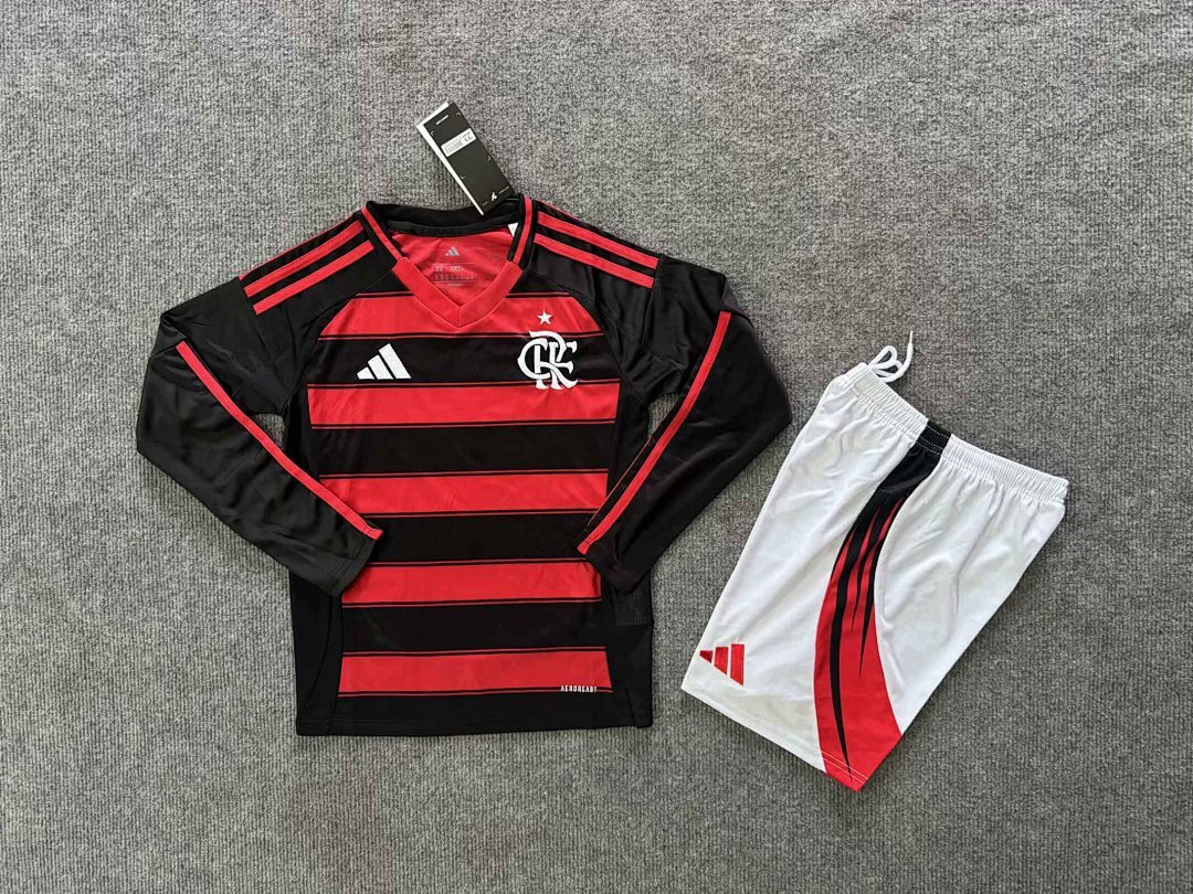 Camisola Flamengo Infantil Home 2025/26 3