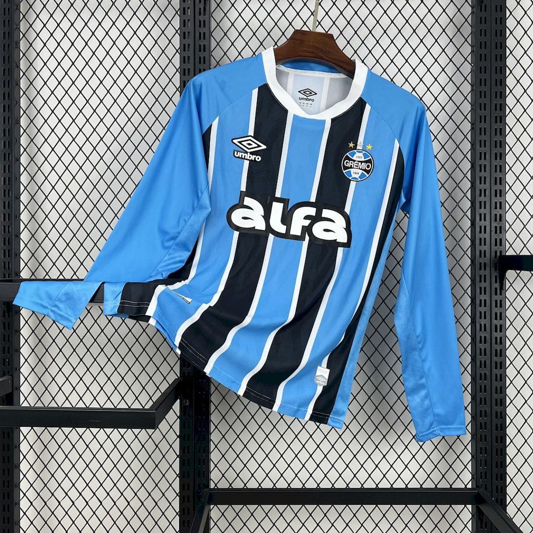Camisa Grêmio Manga Longa Home 2025/26 5