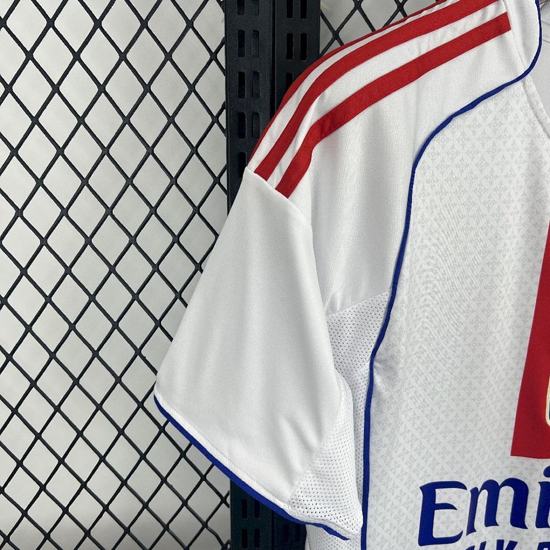 Camisa Olympique Lyonnais Home 2025/26 — Versão Jogador 3