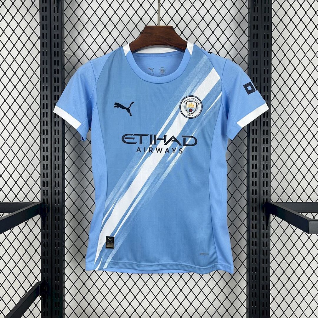 Camisa Manchester City Feminina Home 2025/26 2