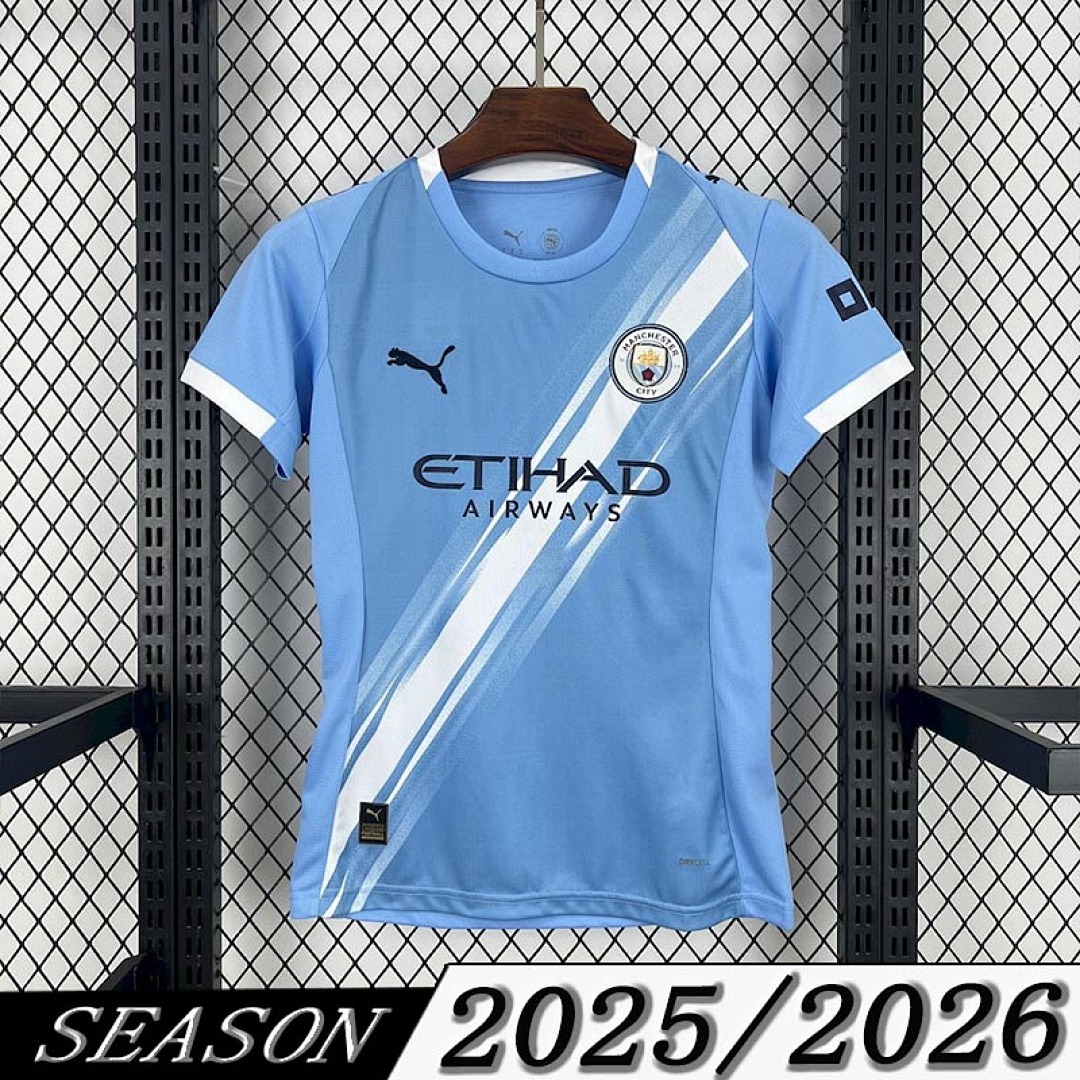 Camisa Manchester City Feminina Home 2025/26 1