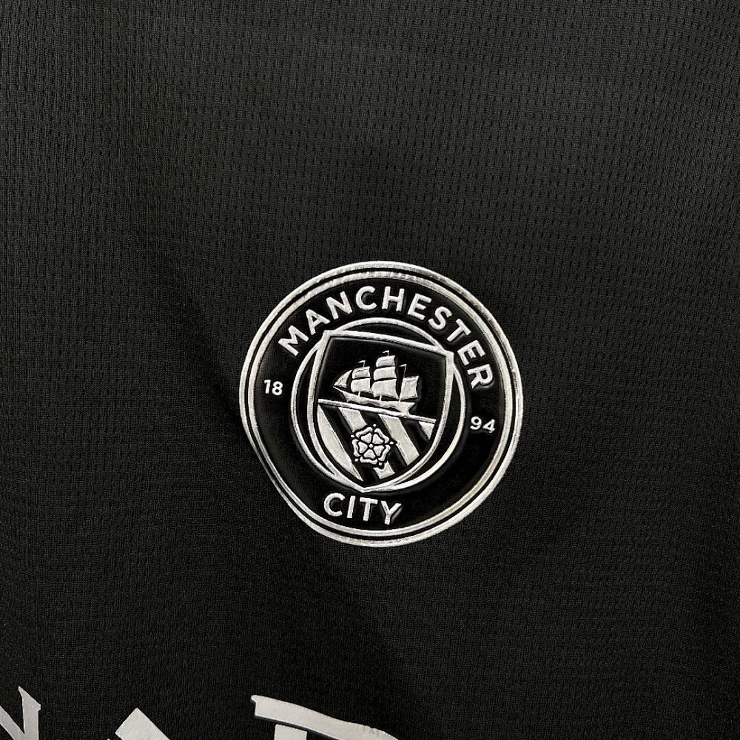 Camisa Manchester City Manga Longa Away 2025/26 5