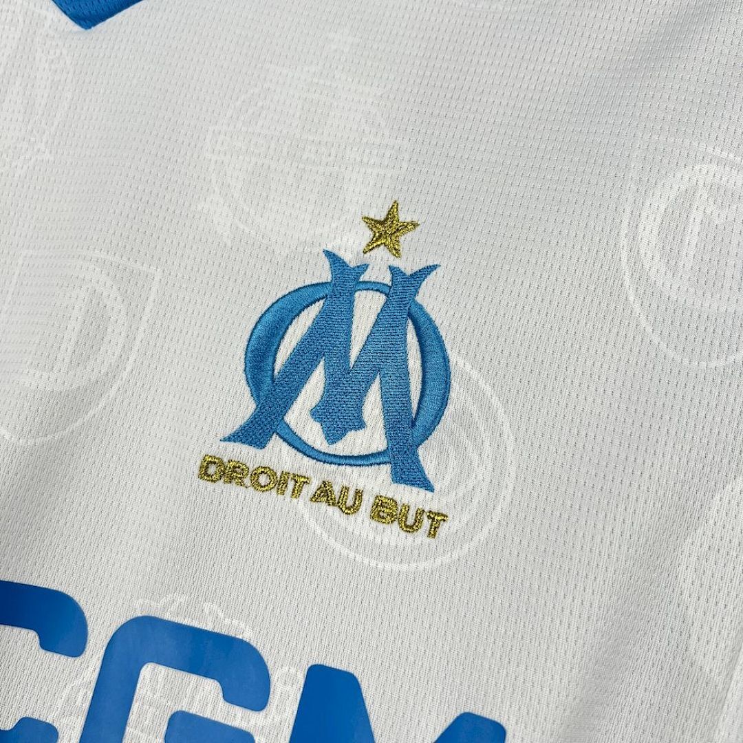 Camisa Olympique de Marseille Manga Longa Home 2025/26 4