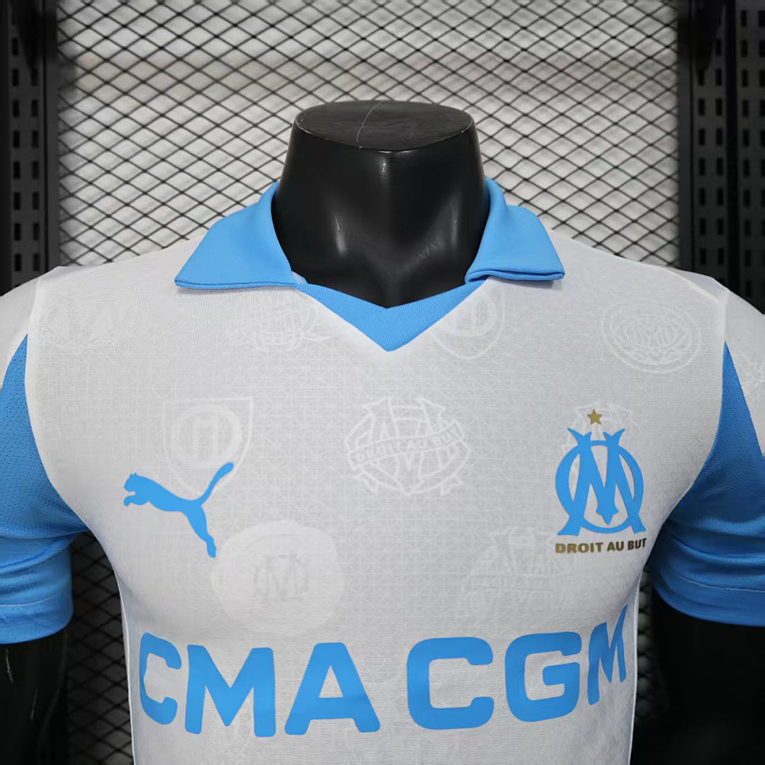 Camisa Olympique de Marseille Player Home 2025/26 2