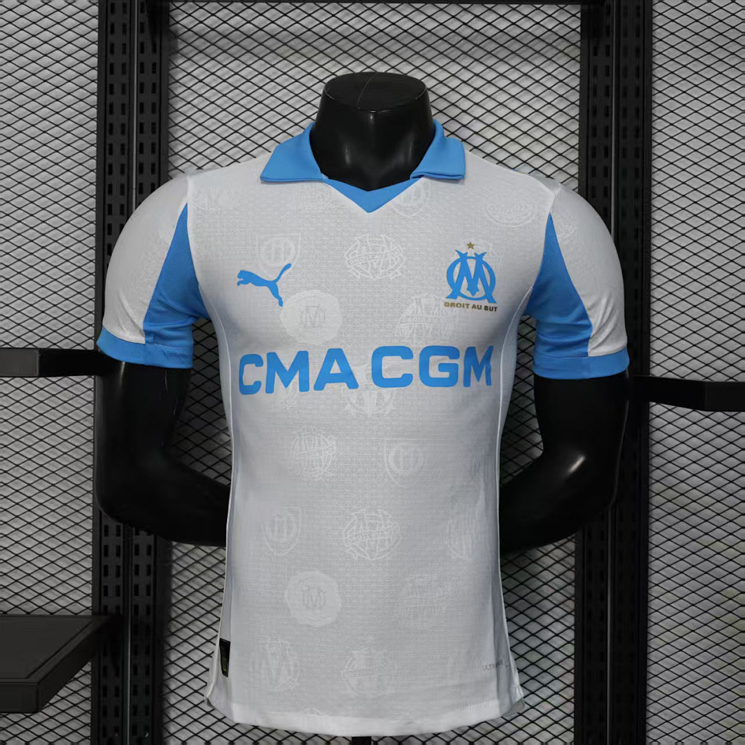 Camisa Olympique de Marseille Player Home 2025/26 1