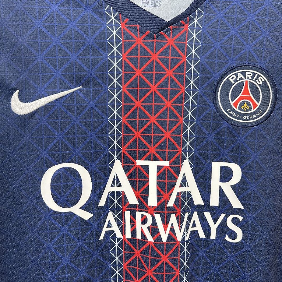 Camisa PSG Manga Longa Home 2025/26 4