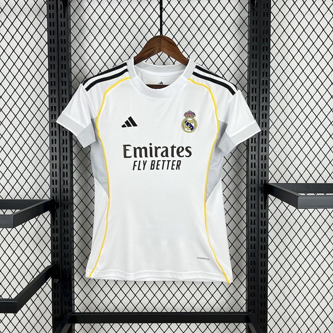 Camisa Real Madrid Feminina Home 2025/26 5