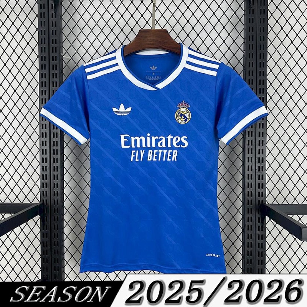 Camisa Real Madrid Feminina Third 2025/26 1