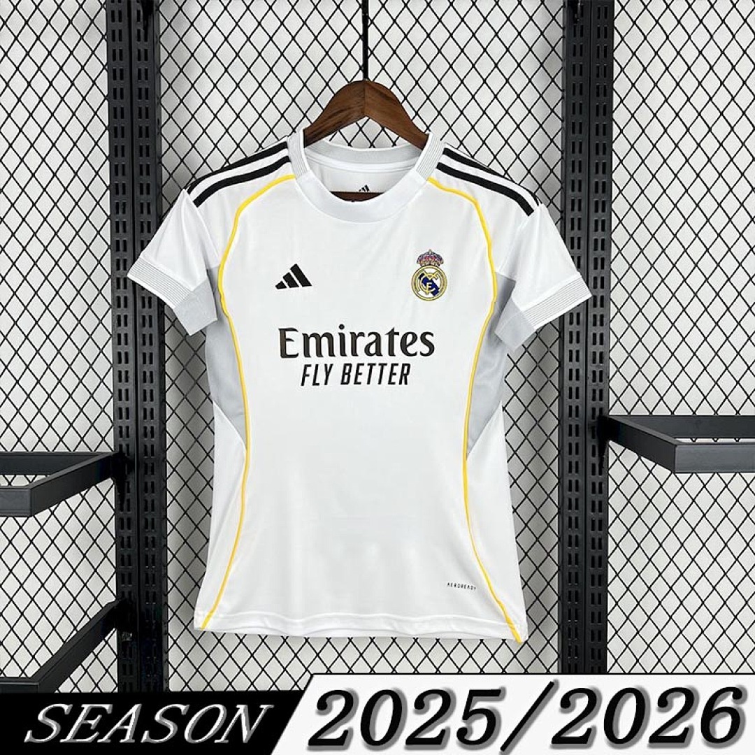 Camisa Real Madrid Home 2025/26 Feminina 1