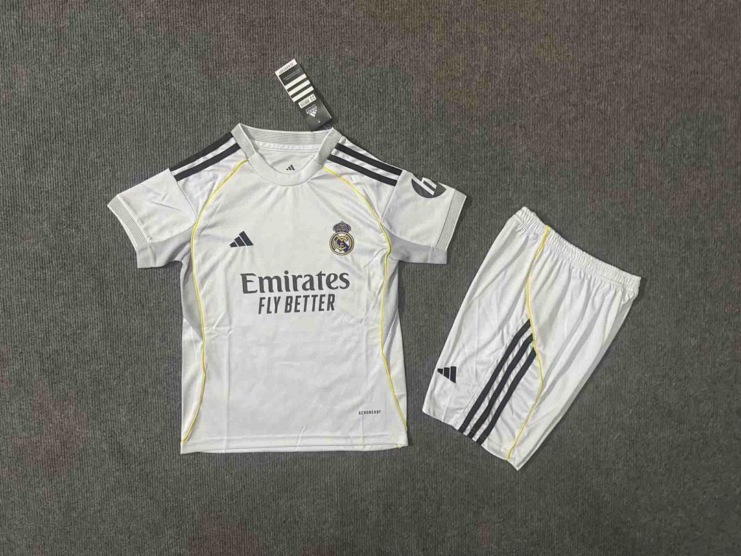 Camisola Real Madrid Infantil Home 2025/26 2