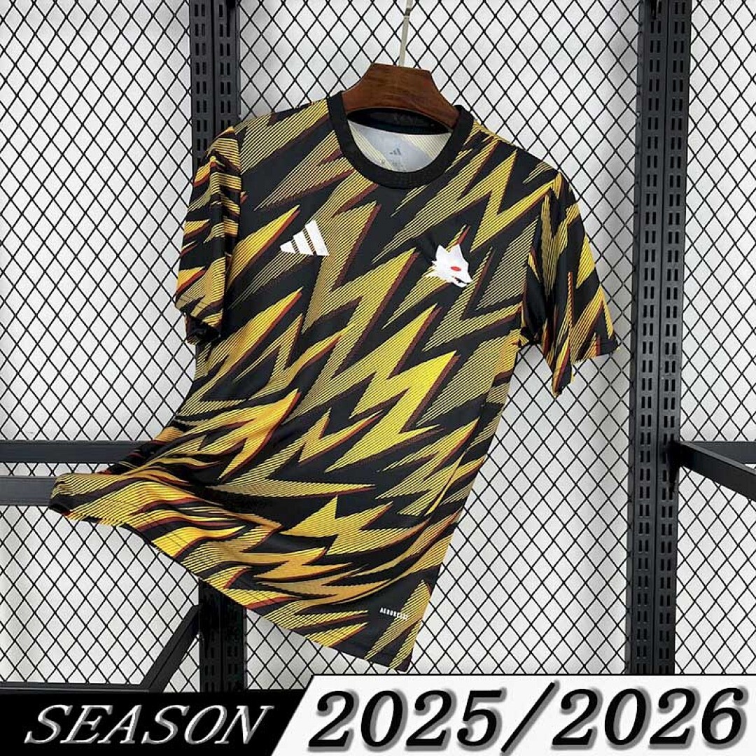 Camisa Roma Pré-Jogo 2025/26 1