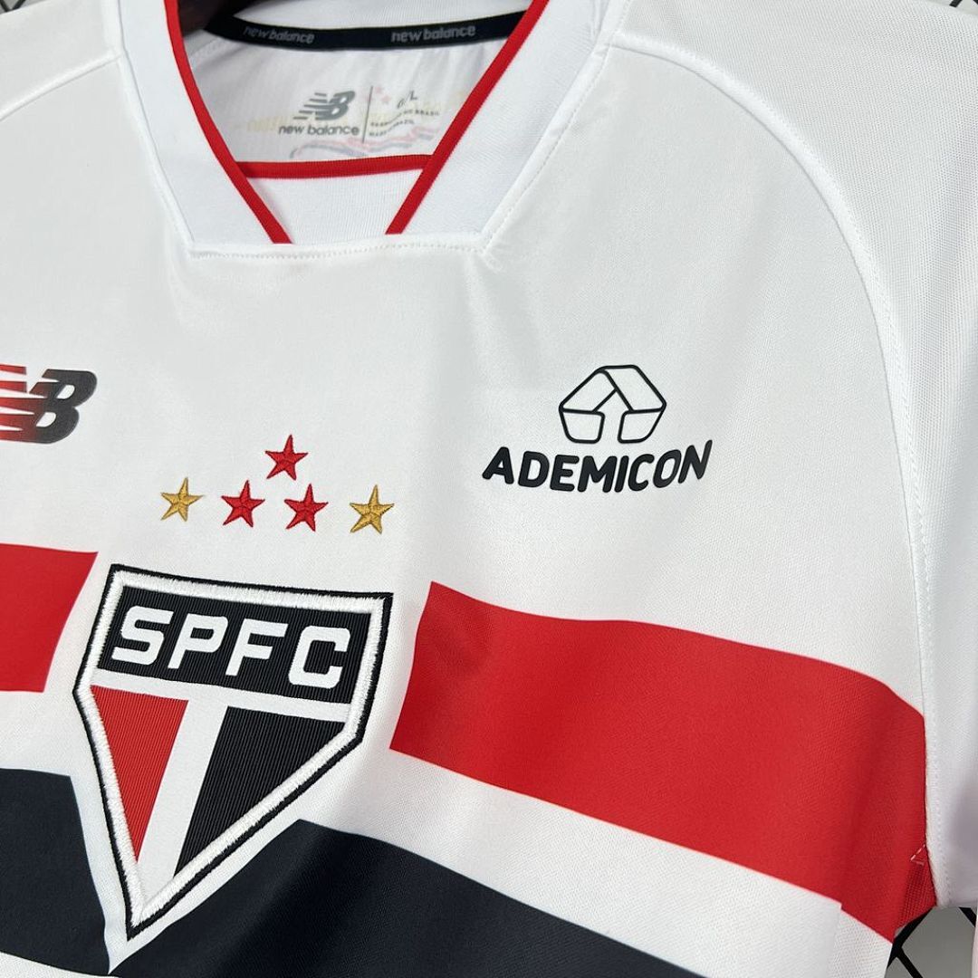 Camisa São Paulo Home 2025/26 Manga Longa 4