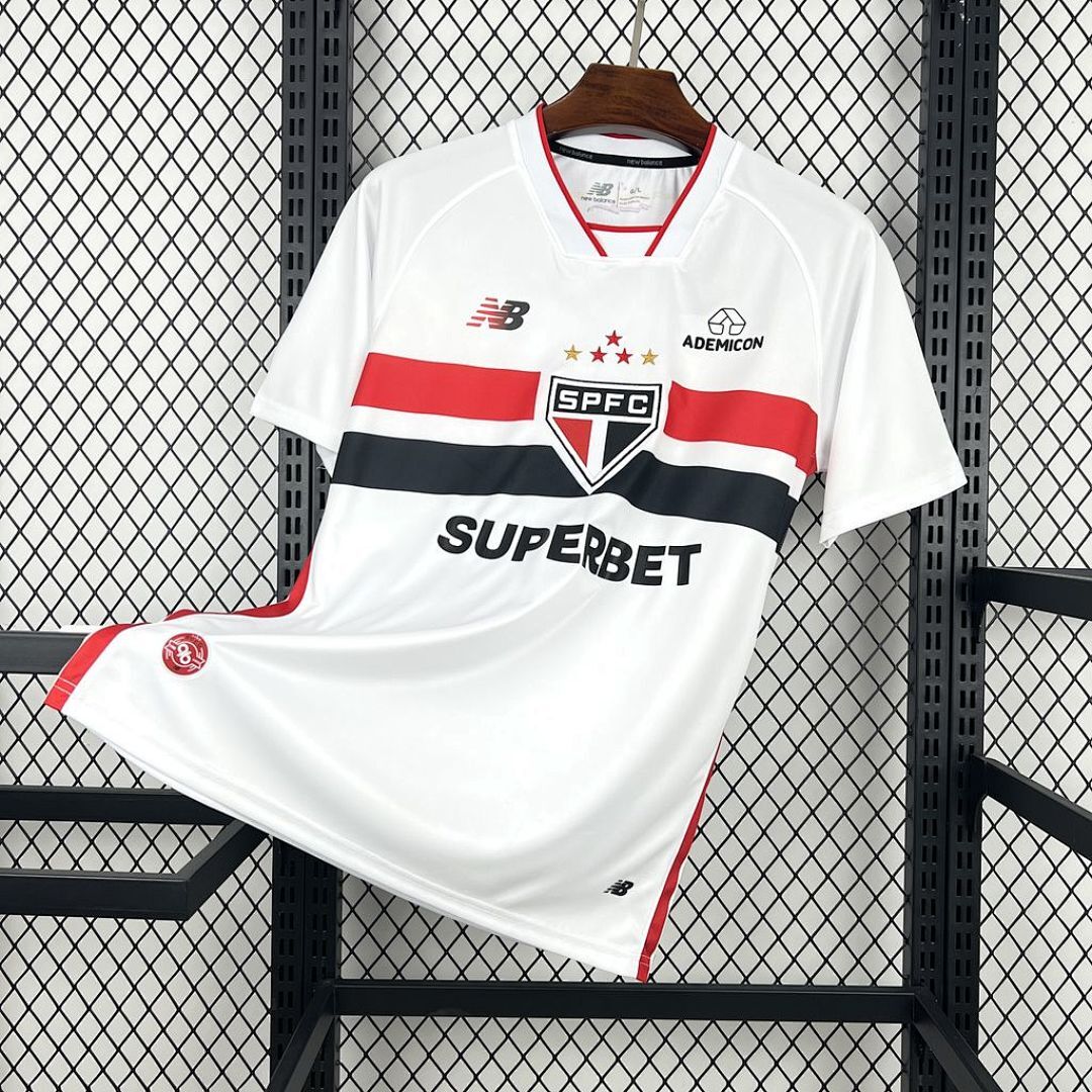 Camisa São Paulo Home 2025/26 Manga Longa 1