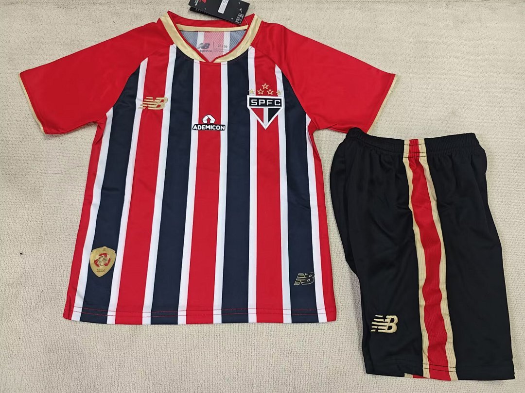 Camisola São Paulo Infantil Home 2025/26 4