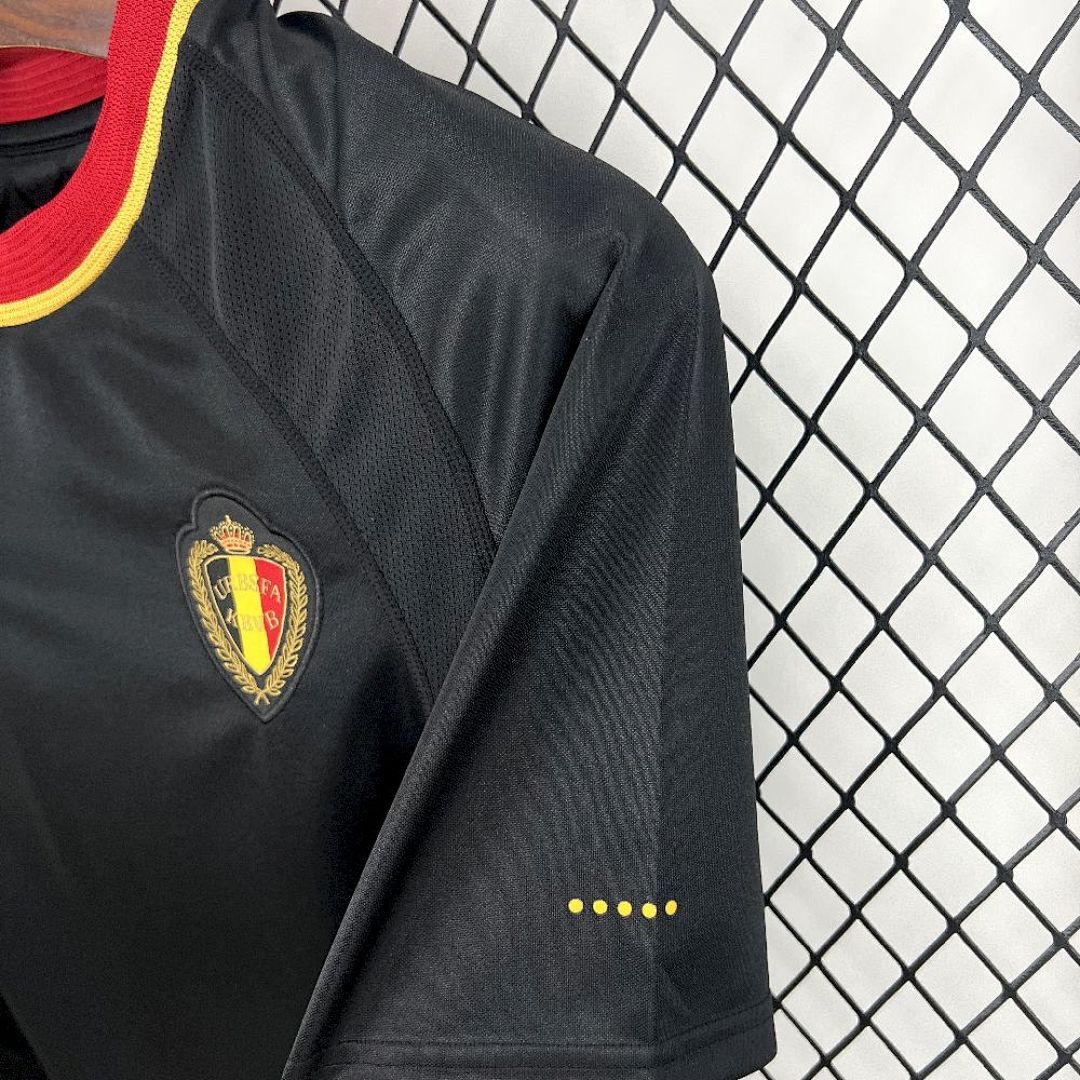Camisa Retrô Seleção Bélgica 2000 Away 3