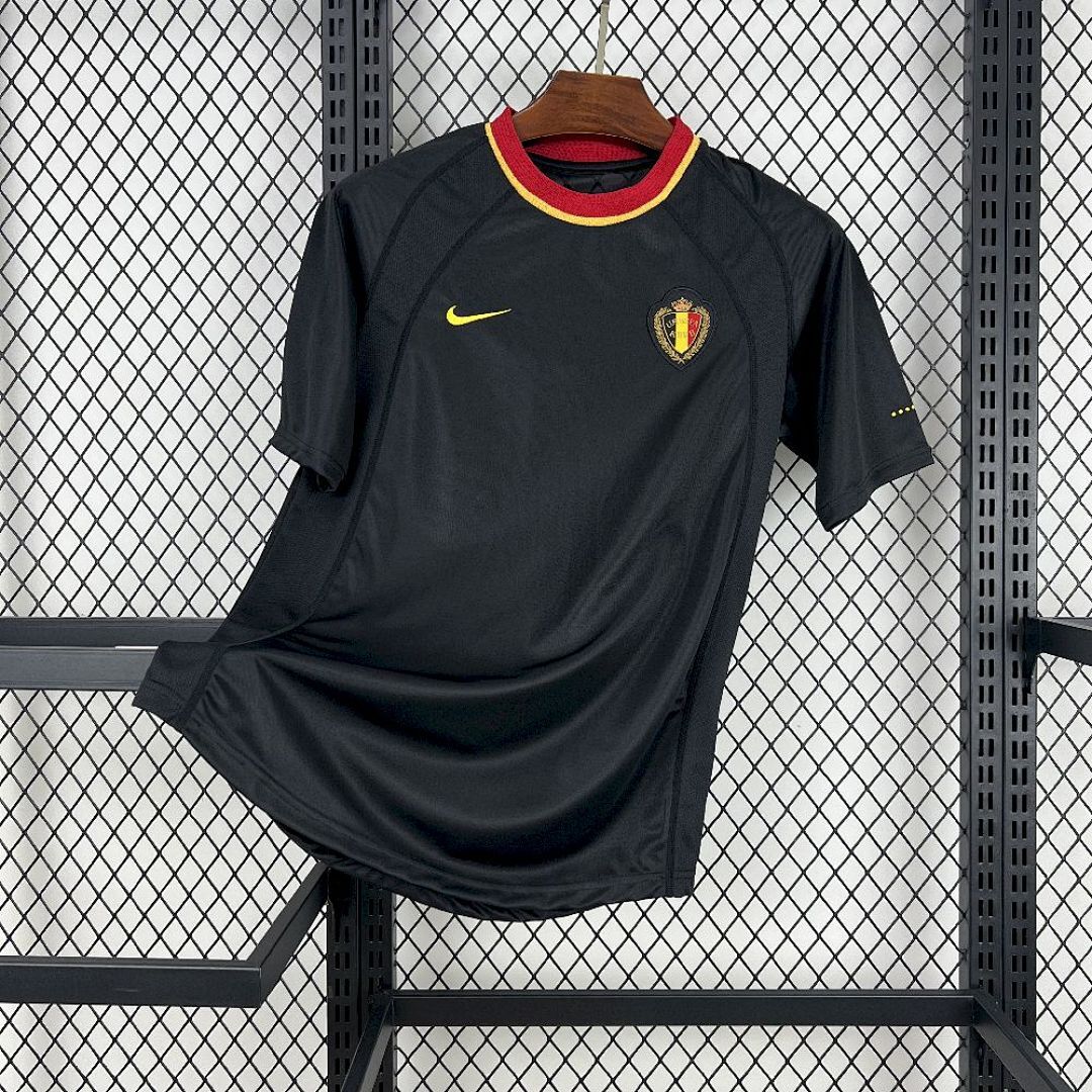 Camisa Retrô Seleção Bélgica 2000 Away 6