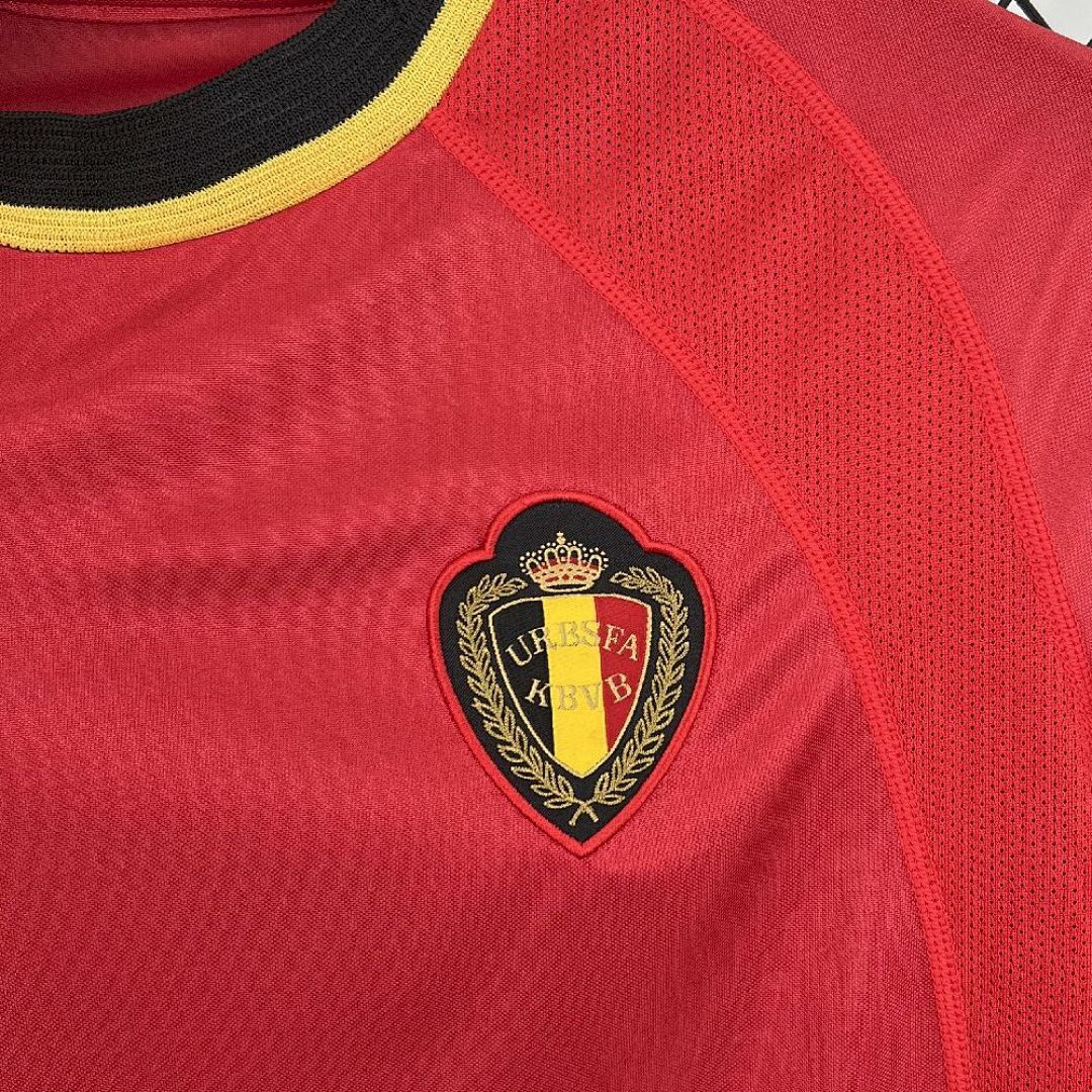 Camisa Retrô Seleção Bélgica 2000 4