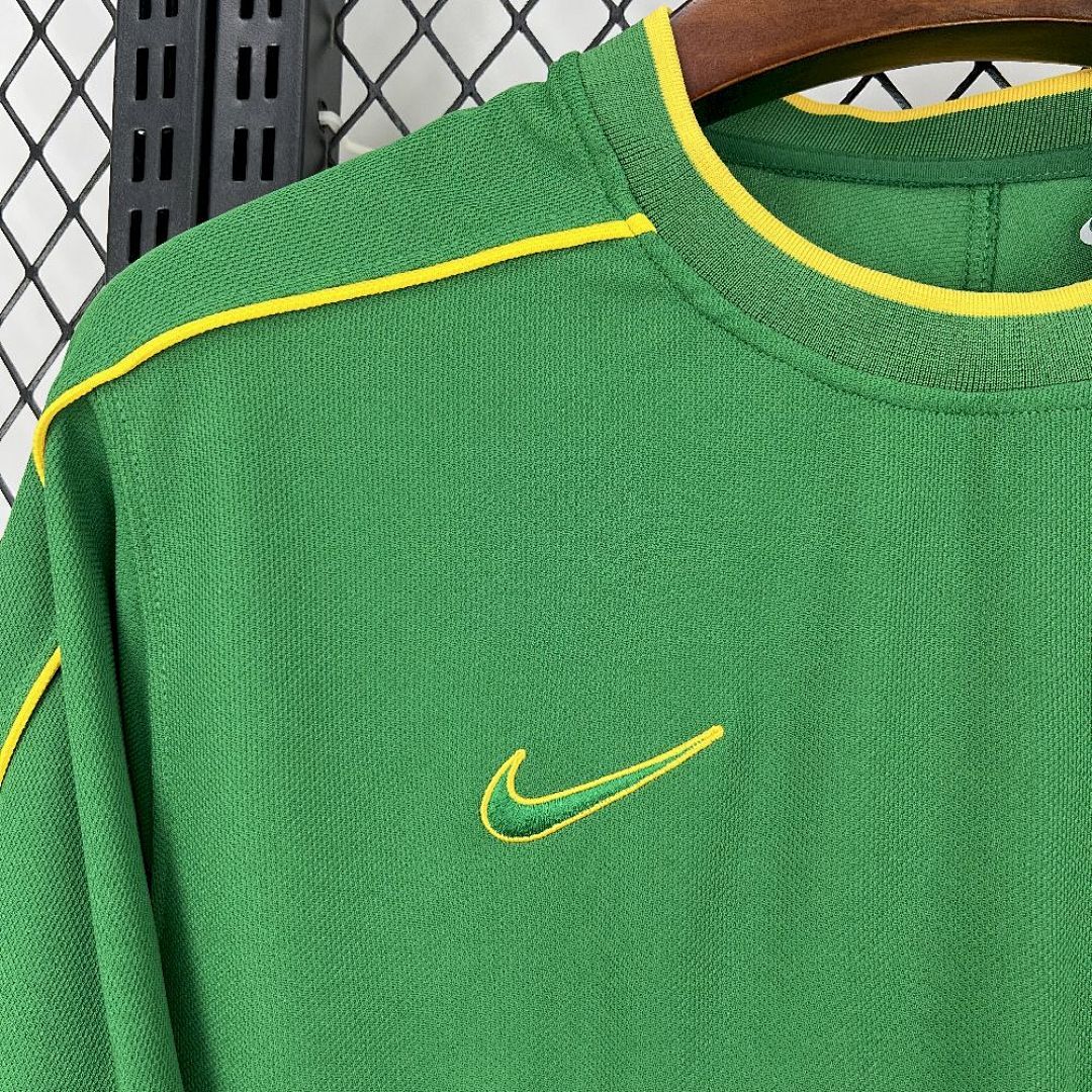 Camisa Retrô Seleção Brasileira 1998 Goleiro 4