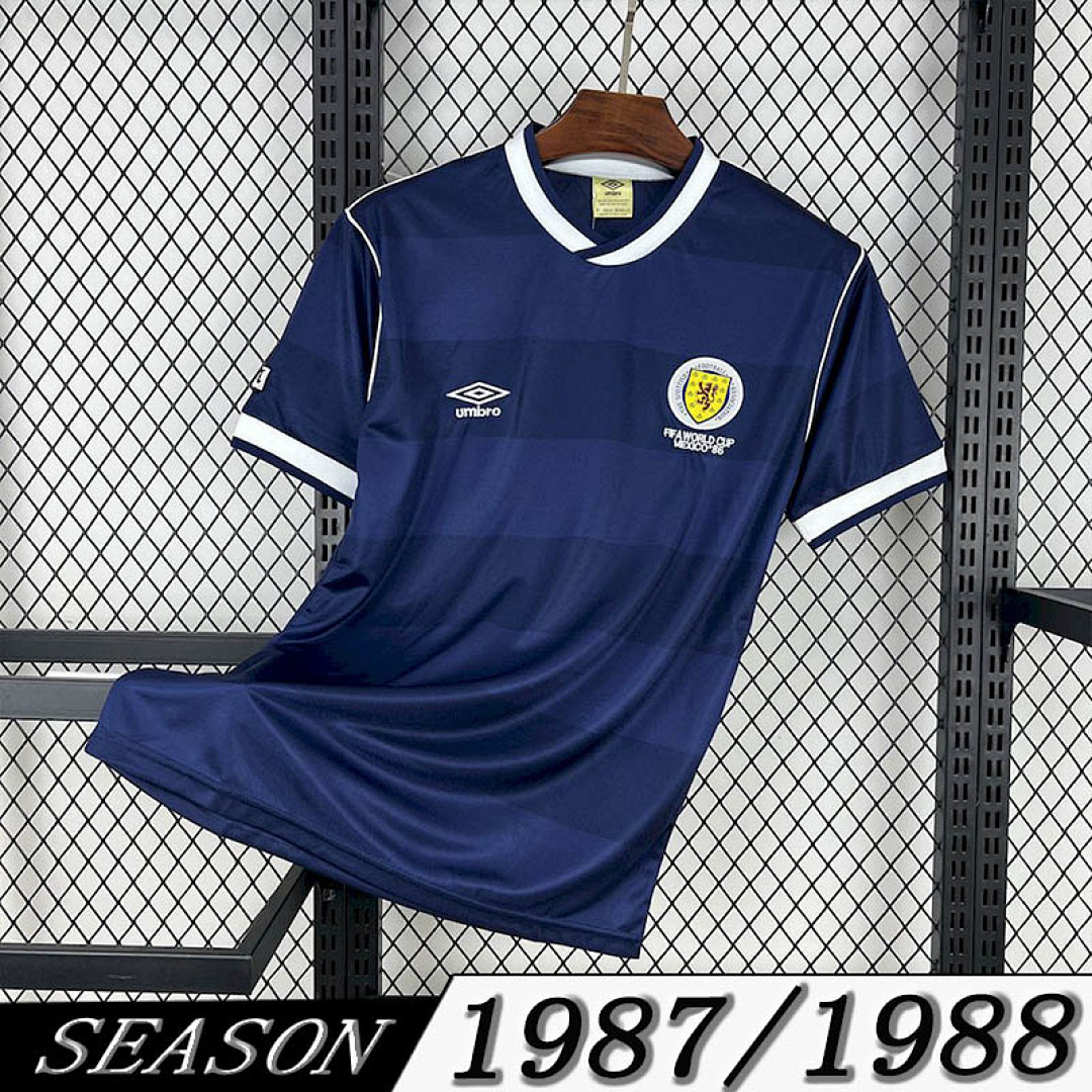 Camisa Retrô Seleção Escócia 1987 1