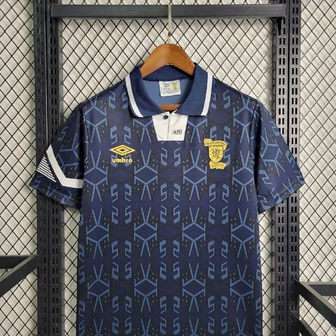 Camisa Retrô Seleção Escócia 1992 3