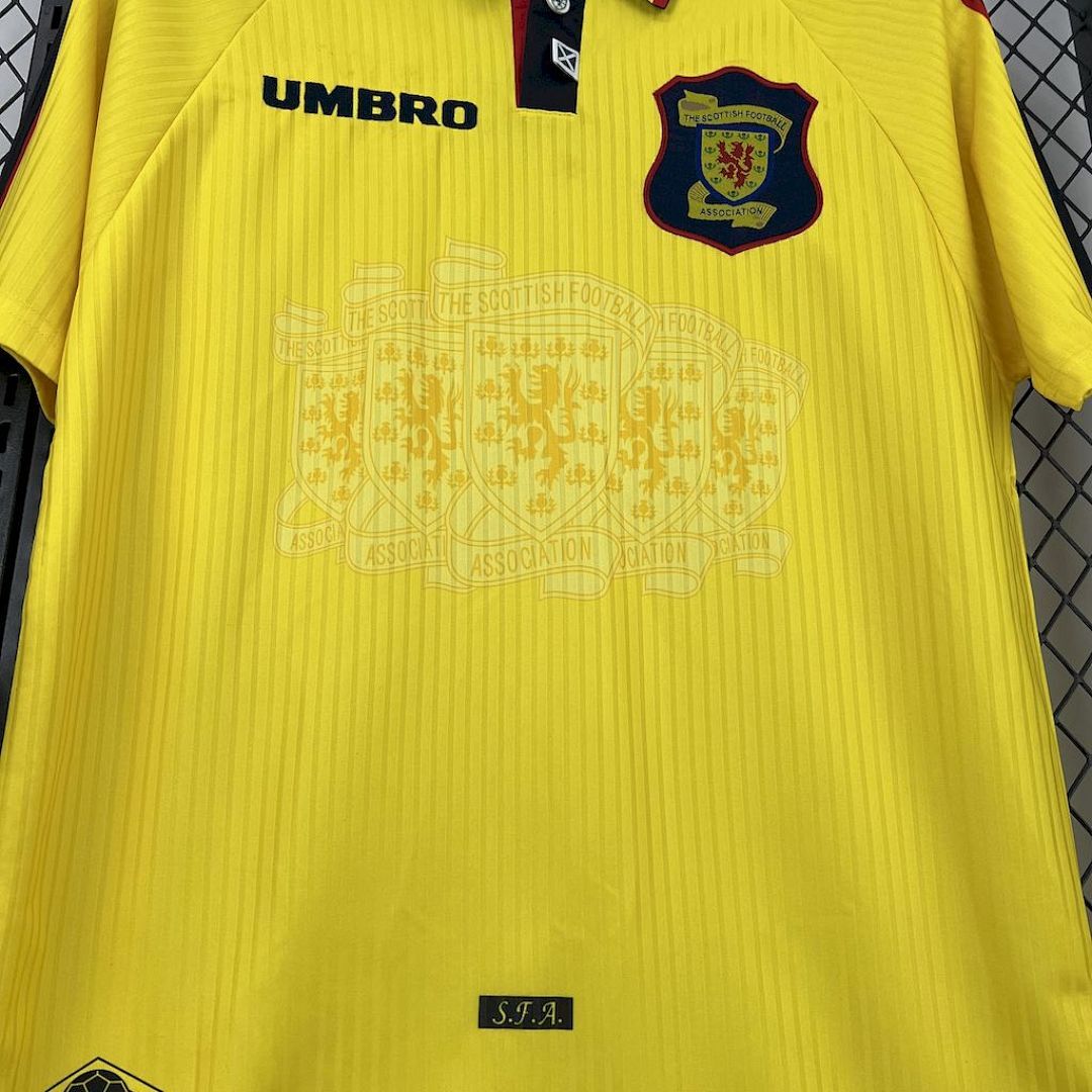 Camisa Retrô Seleção Escócia 1996/98 Away 2