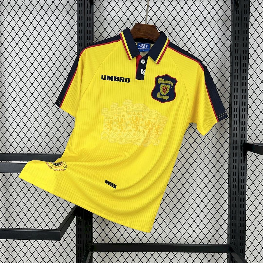 Camisa Retrô Seleção Escócia 1996/98 Away 7