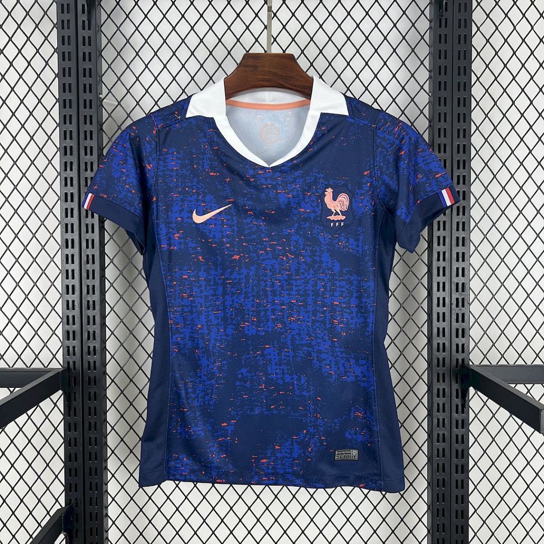 Camisa Seleção França Feminina Home 2025/26 2