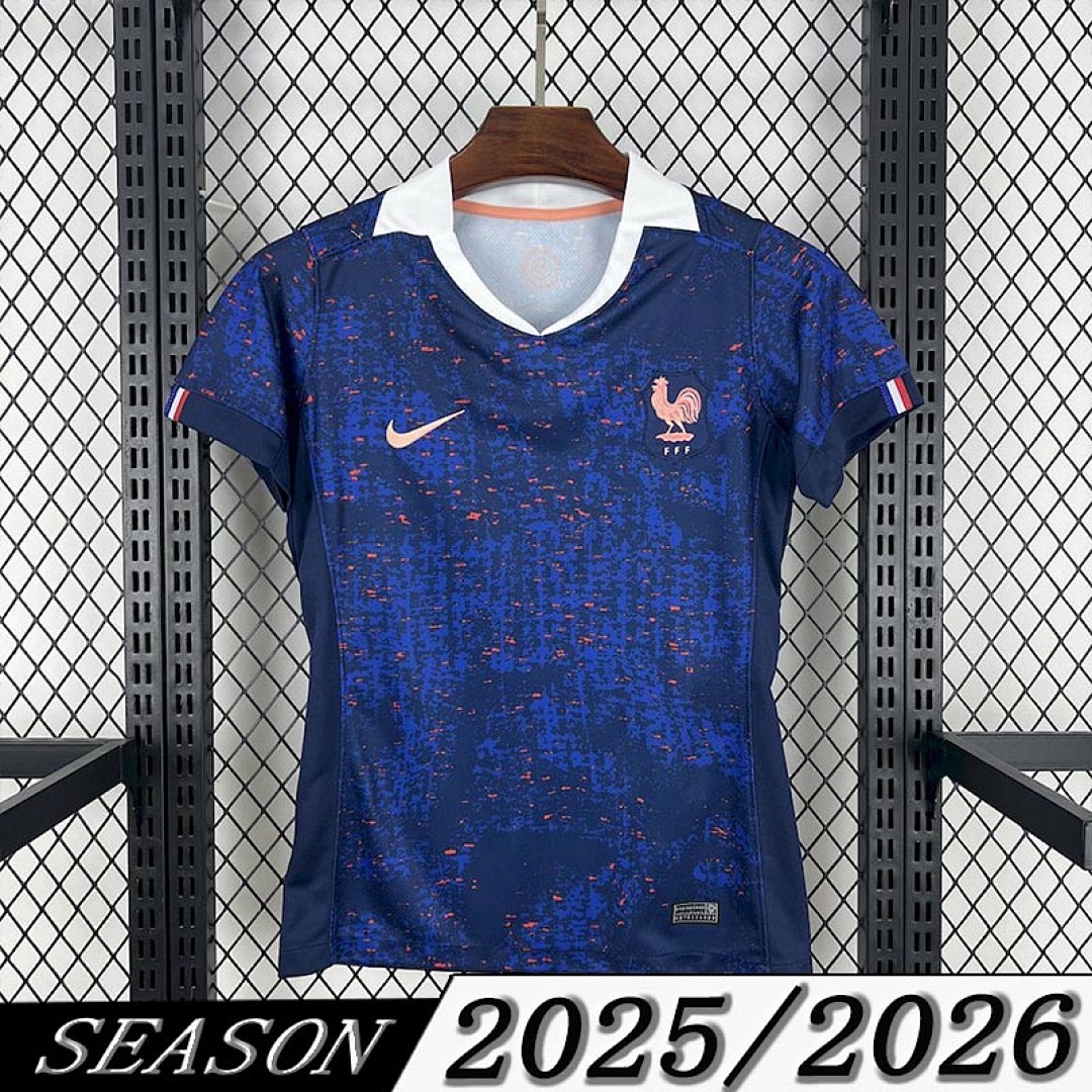 Camisa Seleção França Feminina Home 2025/26 1