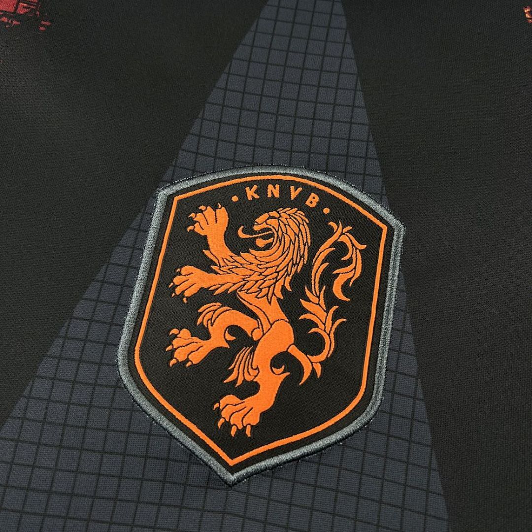 Camisa Seleção Holanda Manga Longa Goleiro 2025/26 4