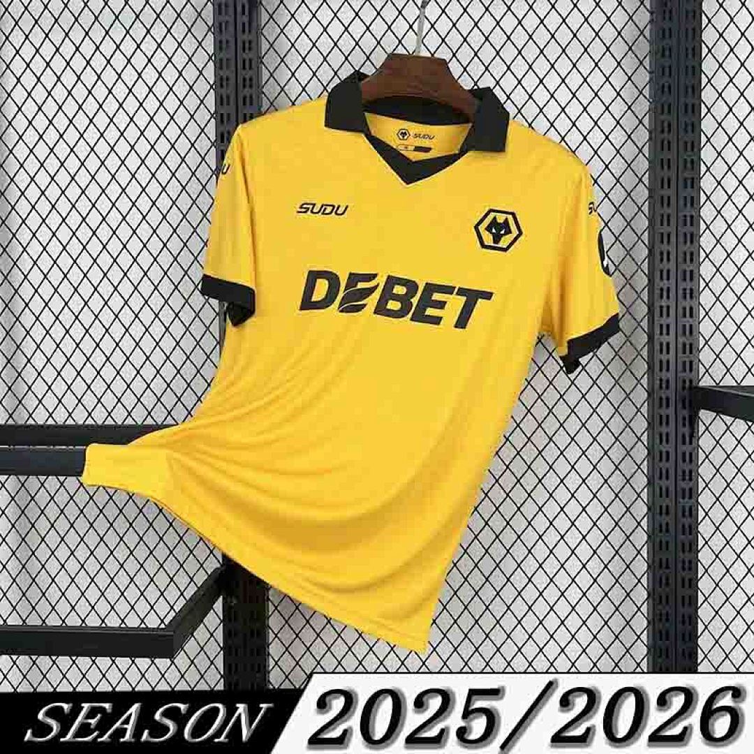 Camisa Wolverhampton Wanderers Home 2025/26 1